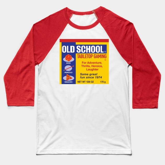 Old School Baseball T-Shirt by DaydreamTiger